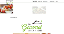 Desktop Screenshot of gourmetlunchladies.com