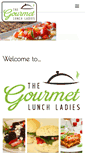 Mobile Screenshot of gourmetlunchladies.com